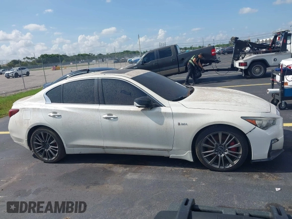 2019 Infiniti Q50 Red Sport 400 с VIN JN1FV7AP4KM760365, выставлен на аукционе IAAI как лот 42437474 с пробегом 90 225 миль миль и . История ставок и продаж доступна на DreamBid. Изображение 13.