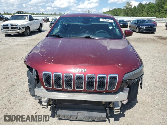 2019 Jeep Cherokee Latitude z VIN 1C4PJLCB6KD450614, wystawiony jako Copart lot #52390275 z przebiegiem 141 386 mil mil oraz Szkoda całkowita • Salvage title. Historia ofert i sprzedaży dostępna na DreamBid. Obrazek 5.