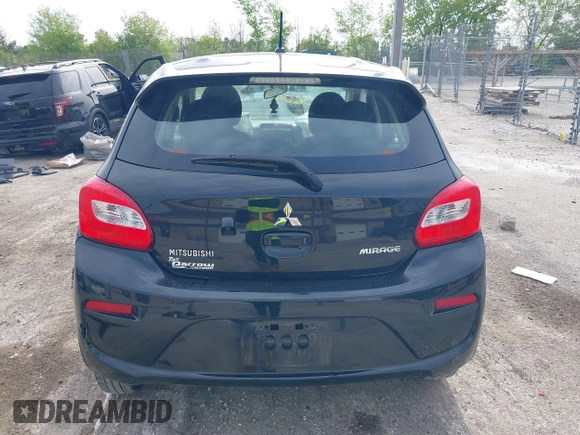 2019 Mitsubishi Mirage ES z VIN ML32A3HJ6KH015050, wystawiony jako IAAI lot #42356249 z przebiegiem 54 075 mil mil oraz . Historia ofert i sprzedaży dostępna na DreamBid. Obrazek 16.