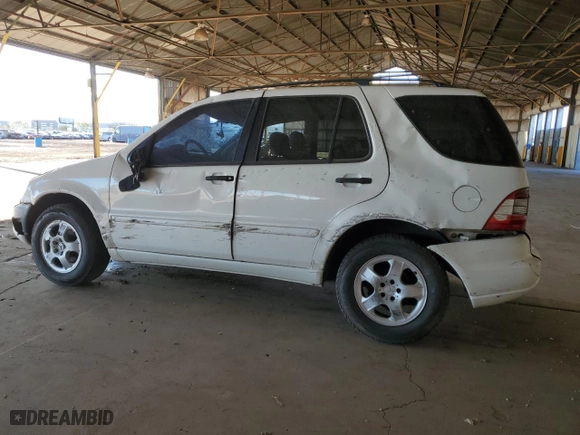 2003 Mercedes-Benz M-Class 3.7L with VIN 4JGAB57E53A427004, listed as a Copart auction lot 46951995 with 211,617 mi miles and Salvage Title. Bid and sale history available at carsss.com. Image 2.