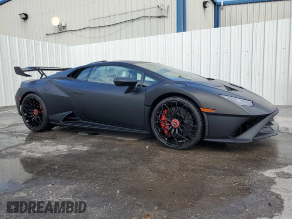 2022 Lamborghini Huracan z VIN ZHWUA6ZX0NLA18998, wystawiony jako Copart lot #87111104 z przebiegiem Nie podano mil oraz Nie do naprawy • Non repairable. Historia ofert i sprzedaży dostępna na DreamBid. Obrazek 4.
