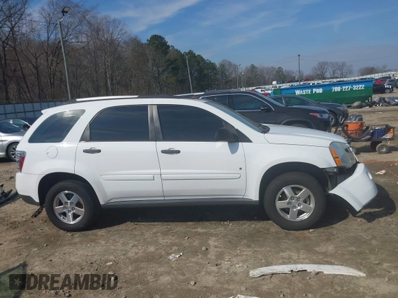 2007 Chevrolet Equinox LS with VIN 2CNDL13F876099694, listed as a IAAI auction lot 41503664 with 116,165 mi miles. Bid and sale history available at carsss.com. Image 14.