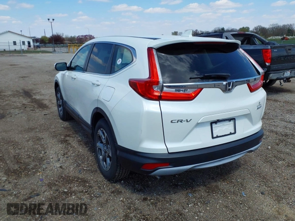 2017 Honda CR-V EX-L with VIN 5J6RW2H81HL015221, listed as a IAAI auction lot 41925455 with 30,333 mi miles. Bid and sale history available at carsss.com. Image 3.