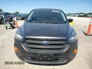2018 Ford Escape S with VIN 1FMCU0F7XJUA28402, listed as a Copart auction lot 57955745 with 104,625 mi miles and Salvage title. Bid and sale history available at DreamBid. Image 5.