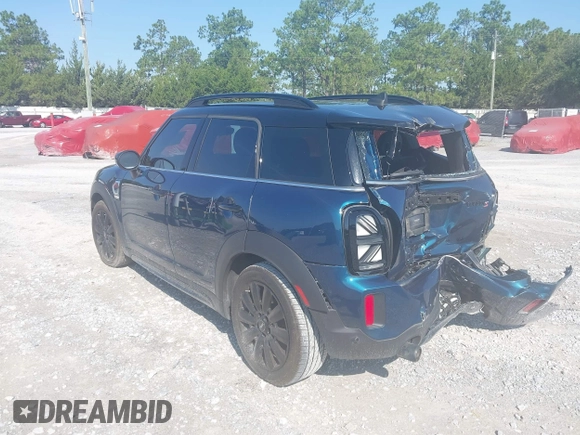 2022 MINI Countryman Cooper S with VIN WMZ53BR02N3N36112, listed as a IAAI auction lot 42561840 with 60,479 mi miles and . Bid and sale history available at DreamBid. Image 3.