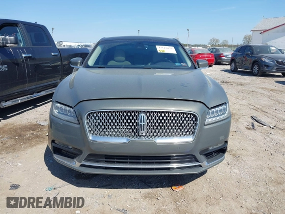 2017 Lincoln Continental Reserve with VIN 1LN6L9RP8H5603584, listed as a IAAI auction lot 42110073 with 164,075 mi miles. Bid and sale history available at carsss.com. Image 12.