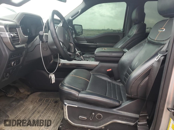 2022 Ford F-150 XL with VIN 1FTFW1E87NFC33889, listed as a Copart auction lot 47225195 with 89,216 mi miles and Salvage Title. Bid and sale history available at carsss.com. Image 7.