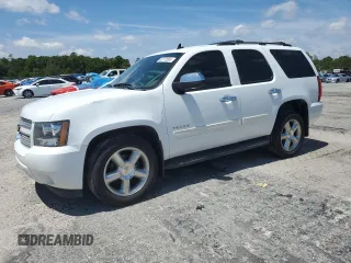 2013 Chevrolet Tahoe LS z VIN 1GNSCAE09DR117843, wystawiony jako Copart lot #52773565 z przebiegiem 160 226 mil mil oraz Szkoda całkowita • Salvage title. Historia ofert i sprzedaży dostępna na DreamBid. Obrazek 1.