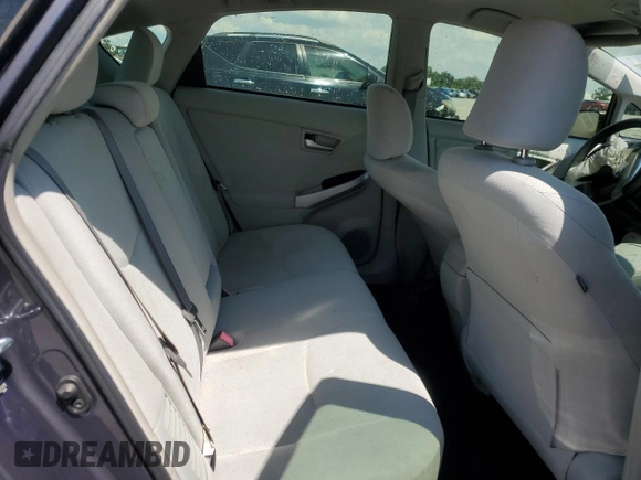 2012 Toyota Prius One with VIN JTDKN3DU8C1537478, listed as a Copart auction lot 58736315 with 149,932 mi miles and Salvage title. Bid and sale history available at DreamBid. Image 10.