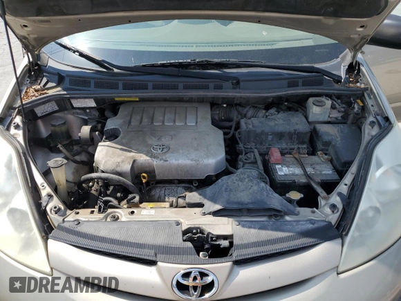 2007 Toyota Sienna CE with VIN 5TDZK23CX7S032027, listed as a Copart auction lot 55175235 with 325,539 mi miles and Clean Title. Bid and sale history available at carsss.com. Image 12.