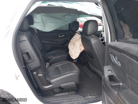 2021 Chevrolet Traverse LT Leather with VIN 1GNERHKWXMJ218191, listed as a IAAI auction lot 41512332 with 87,206 mi miles. Bid and sale history available at carsss.com. Image 8.