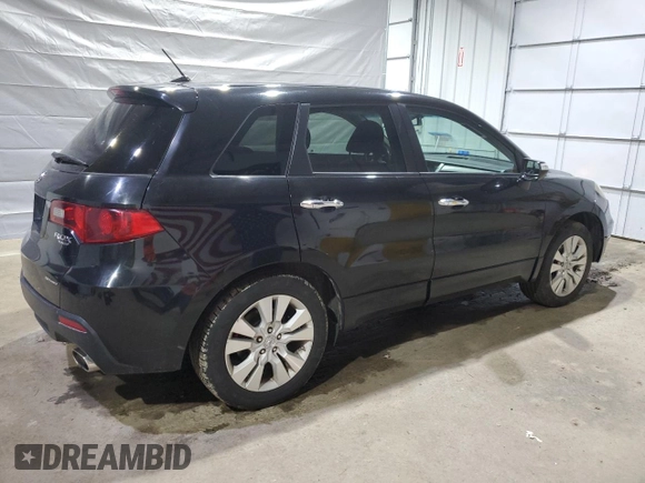 2011 Acura RDX Technology with VIN 5J8TB1H50BA001595, listed as a Copart auction lot 50024195 with 210,171 mi miles and Salvage Title. Bid and sale history available at DreamBid. Image 3.