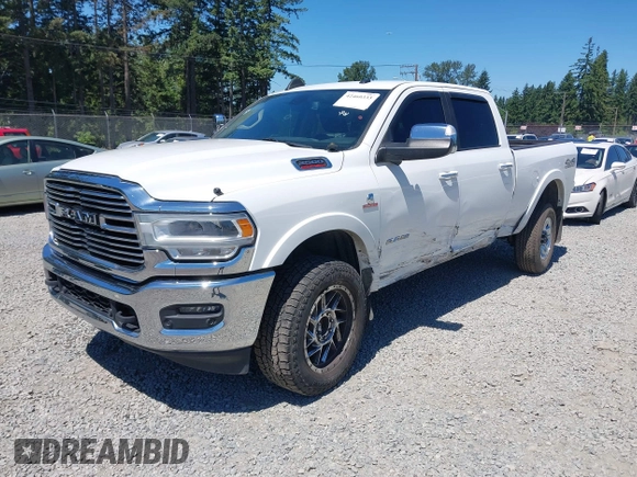 2019 Ram 2500 Laramie z VIN 3C6UR5FL9KG727505, wystawiony jako IAAI lot #42460333 z przebiegiem 27 987 mil mil oraz . Historia ofert i sprzedaży dostępna na DreamBid. Obrazek 18.