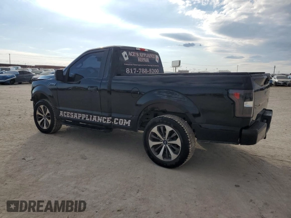 2018 Ford F-150 XL with VIN 1FTMF1EB8JFB17985, listed as a Copart auction lot 88501295 with 117,208 mi miles and Clean title. Bid and sale history available at DreamBid. Image 2.