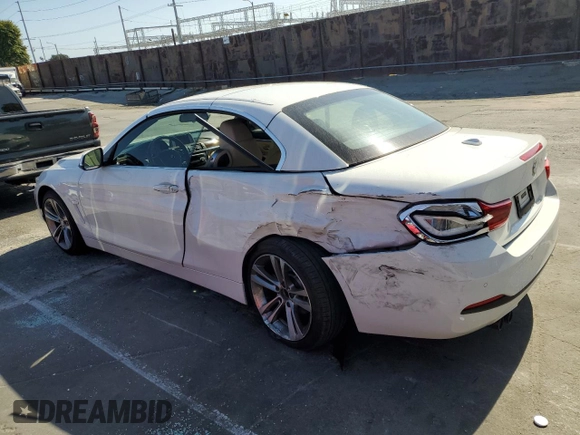 2018 BMW 4 Series 430i with VIN WBA4Z1C59JEC73155, listed as a Copart auction lot 57914725 with 57,909 mi miles and Salvage title. Bid and sale history available at DreamBid. Image 2.