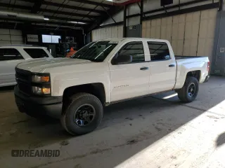 2014 Chevrolet Silverado 1500 Work Truck with VIN 3GCUKPEC0EG281677, listed as a Copart auction lot 47340425 with 194,598 mi miles and Clean Title. Bid and sale history available at carsss.com. Image 1.