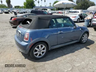 2010 MINI Convertible with VIN WMWMR3C51ATU97217, listed as a Copart auction lot 67732714 with 127,880 mi miles and Clean Title. Bid and sale history available at DreamBid. Image 3.