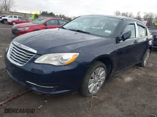 2014 Chrysler 200 LX with VIN 1C3CCBAB1EN211450, listed as a IAAI auction lot 41852246 with 138,077 mi miles. Bid and sale history available at carsss.com. Image 2.