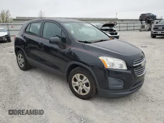 2016 Chevrolet Trax LS with VIN KL7CJKSB4GB708283, listed as a Copart auction lot 52745795 with 120,583 mi miles and Clean Title. Bid and sale history available at carsss.com. Image 4.