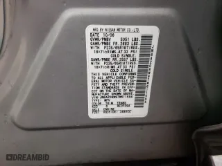 2007 Nissan Murano S with VIN JN8AZ08W97W611594, listed as a Copart auction lot 77090424 with 176,070 mi miles and Salvage Title. Bid and sale history available at carsss.com. Image 12.