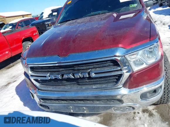2021 Ram 1500 Big Horn с VIN 1C6SRFBT5MN760207, выставлен на аукционе IAAI как лот 41326935 с пробегом 58 667 миль миль и . История ставок и продаж доступна на DreamBid. Изображение 13.