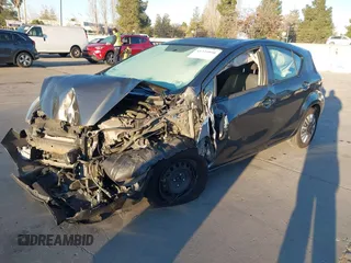 2015 Toyota Prius One with VIN JTDKDTB3XF1581029, listed as a IAAI auction lot 41335950 with 205,490 mi miles and . Bid and sale history available at carsss.com. Image 2.
