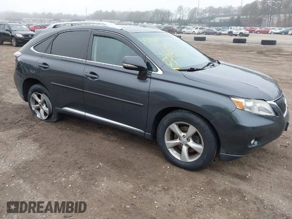 2010 Lexus RX 350 with VIN 2T2BK1BA0AC075606, listed as a IAAI auction lot 41928981 with 103,386 mi miles. Bid and sale history available at carsss.com. Image 1.
