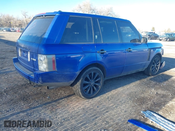 2008 Land Rover Range Rover with VIN SALMH13438A273608, listed as a IAAI auction lot 40869106 with 189,602 mi miles and . Bid and sale history available at DreamBid. Image 4.
