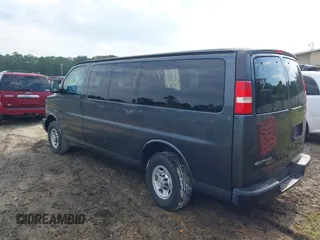 2014 Chevrolet Express Passenger LS with VIN 1GAWGPFG6E1173373, listed as a IAAI auction lot 42275513 with 26,642 mi miles and . Bid and sale history available at DreamBid. Image 3.
