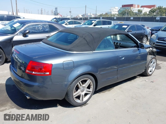 2007 Audi A4 2.0T z VIN WAUDF48H37K022703, wystawiony jako IAAI lot #41871461 z przebiegiem 121 277 mil mil oraz . Historia ofert i sprzedaży dostępna na DreamBid. Obrazek 4.