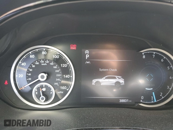 2023 Genesis GV70 2.5T with VIN KMUMADTB5PU085517, listed as a Copart auction lot 54619105 with 38,831 mi miles and Salvage title. Bid and sale history available at DreamBid. Image 9.
