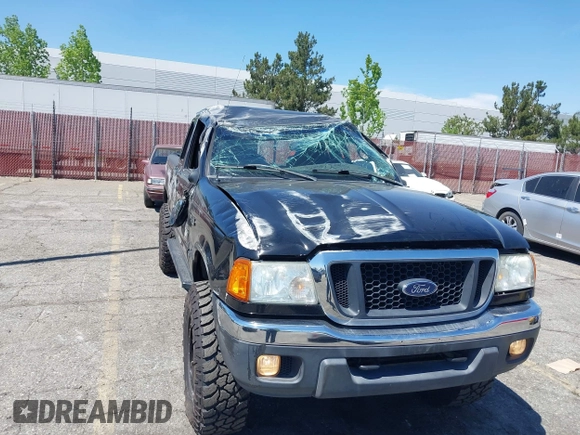 2005 Ford Ranger XL with VIN 1FTZR15E25PA92668, listed as a IAAI auction lot 41984723 with 218,867 mi miles. Bid and sale history available at carsss.com. Image 6.