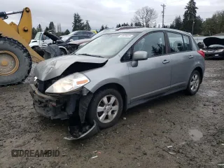 2008 Nissan Versa 1.8 S with VIN 3N1BC13E88L397780, listed as a Copart auction lot 43659625 with 190,359 mi miles and Salvage Title. Bid and sale history available at carsss.com. Image 1.