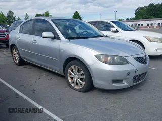 2008 Mazda 3 Sport with VIN JM1BK12F481802020, listed as a IAAI auction lot 42196378 with 163,983 mi miles and . Bid and sale history available at DreamBid. Image 1.