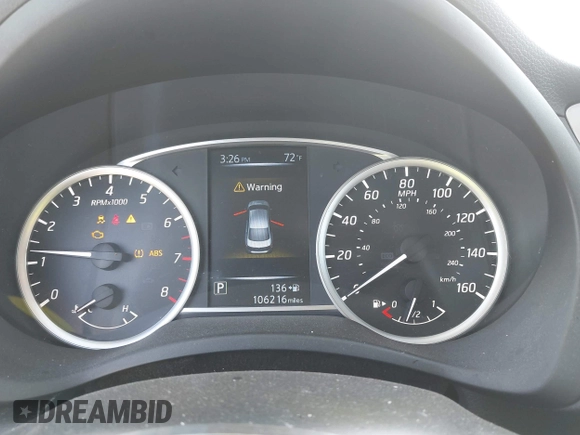 2016 Nissan Sentra SV with VIN 3N1AB7AP4GY214799, listed as a IAAI auction lot 42070791 with 106,216 mi miles and . Bid and sale history available at DreamBid. Image 15.
