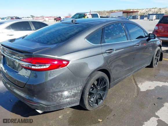 2018 Ford Fusion SE with VIN 3FA6P0H70JR191384, listed as a IAAI auction lot 41340319 with NaN miles. Bid and sale history available at carsss.com. Image 4.