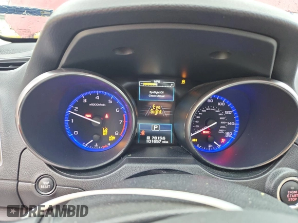 2016 Subaru Legacy Limited with VIN 4S3BNEN61G3011571, listed as a Copart auction lot 62853125 with 101,657 mi miles and Salvage title. Bid and sale history available at DreamBid. Image 9.