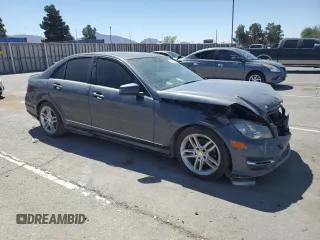 2014 Mercedes-Benz C 250 Sport with VIN WDDGF4HB4EG245317, listed as a Copart auction lot 54272695 with 121,599 mi miles and Salvage title. Bid and sale history available at DreamBid. Image 4.