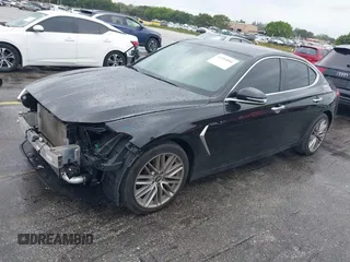 2021 Genesis G70 2.0T with VIN KMTG64LA8MU067129, listed as a IAAI auction lot 41364886 with 48,043 mi miles and . Bid and sale history available at DreamBid. Image 18.