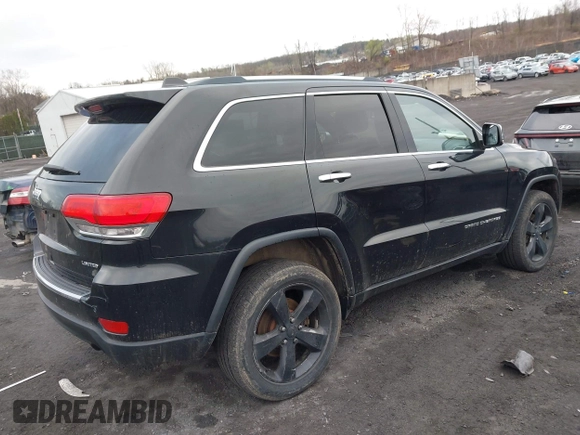 2016 Jeep Grand Cherokee Limited с VIN 1C4RJFBG0GC403714, выставлен на аукционе IAAI как лот 42019430 с пробегом 123 035 миль миль и . История ставок и продаж доступна на DreamBid. Изображение 4.