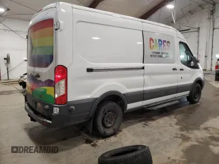 2016 Ford Transit Cargo with VIN 1FTYR2CM1GKB43234, listed as a Copart auction lot 88966655 with 59,239 mi miles and Salvage Title. Bid and sale history available at DreamBid. Image 3.