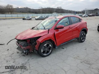2018 Honda HR-V EX-L Navi with VIN 3CZRU5H76JM701807, listed as a Copart auction lot 83244544 with 20,826 mi miles and Salvage Title. Bid and sale history available at carsss.com. Image 1.