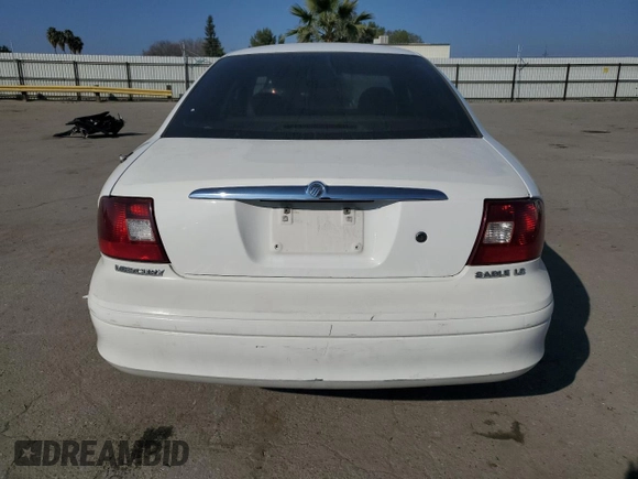2002 Mercury Sable LS Premium with VIN 1MEFM55SX2A638788, listed as a Copart auction lot 46373915 with 155,200 mi miles and Salvage Title. Bid and sale history available at DreamBid. Image 6.