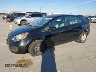 2013 Kia Rio LX with VIN KNADM4A33D6182847, listed as a Copart auction lot 45468675 with 64,718 mi miles and Salvage Title. Bid and sale history available at DreamBid. Image 1.