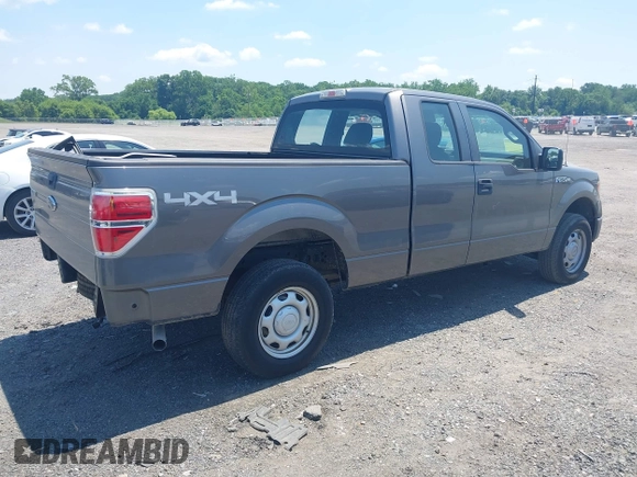 2010 Ford F-150 XL with VIN 1FTEX1E84AFC34307, listed as a IAAI auction lot 42567151 with 41,551 mi miles and . Bid and sale history available at DreamBid. Image 4.