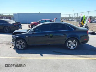 2008 Audi A4 2.0T with VIN WAUAF78EX8A017337, listed as a IAAI auction lot 41826061 with 272,990 mi miles. Bid and sale history available at carsss.com. Image 14.