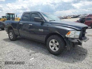 2018 Ram 1500 SLT with VIN 1C6RR6GG2JS114520, listed as a Copart auction lot 58843675 with 122,112 mi miles and Salvage title. Bid and sale history available at DreamBid. Image 4.