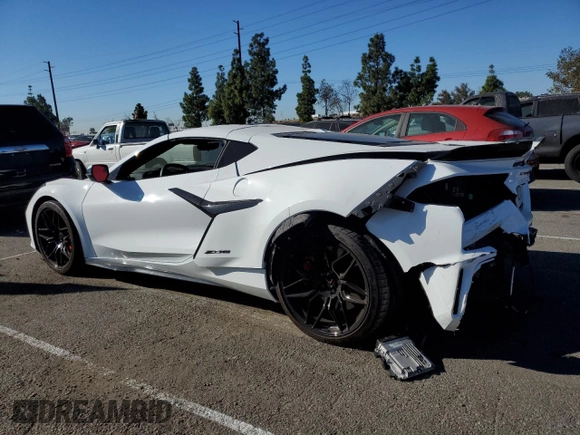2024 Chevrolet Corvette 1LZ with VIN 1G1YD2D31R5603412, listed as a Copart auction lot 81945044 with Not Provided miles and Salvage Title. Bid and sale history available at DreamBid. Image 2.