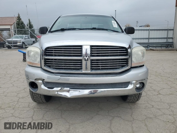 2006 Dodge 1500 SLT with VIN 1D7HU18N06S673743, listed as a Copart auction lot 53145955 with 131,318 mi miles and Salvage Title. Bid and sale history available at DreamBid. Image 5.