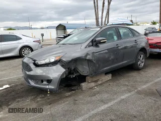 2017 Ford Focus SE with VIN 1FADP3FE3HL235896, listed as a Copart auction lot 50910975 with 74,502 mi miles and Salvage Title. Bid and sale history available at carsss.com. Image 1.